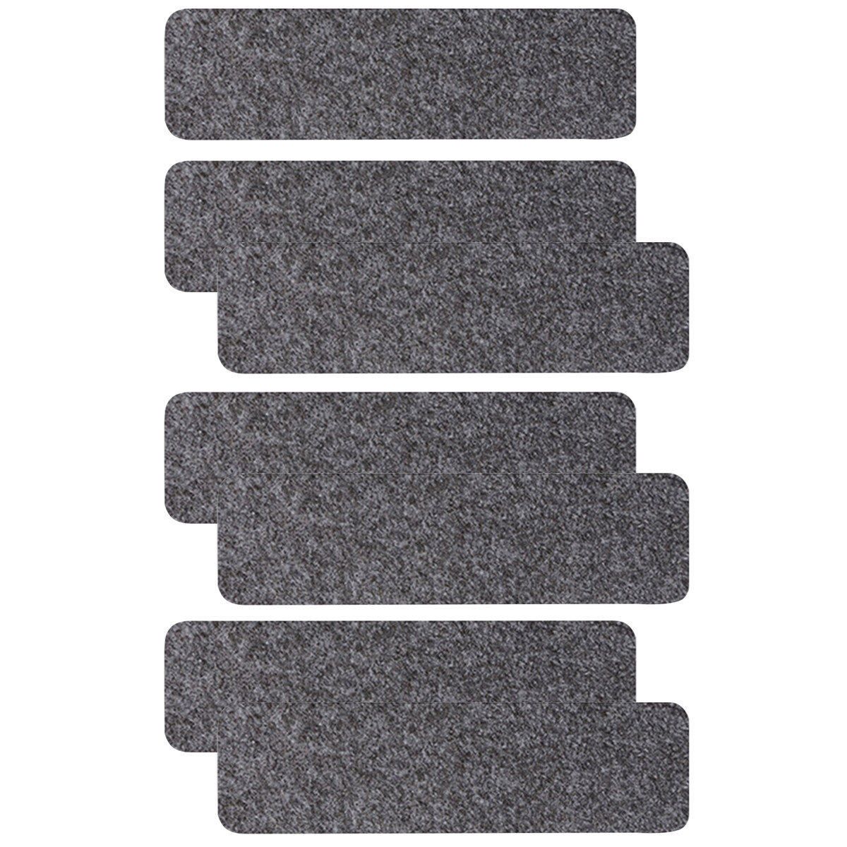 Hemoton 7 PCS Selfadhesive Stair Treads Tape Antislip Step Sticker