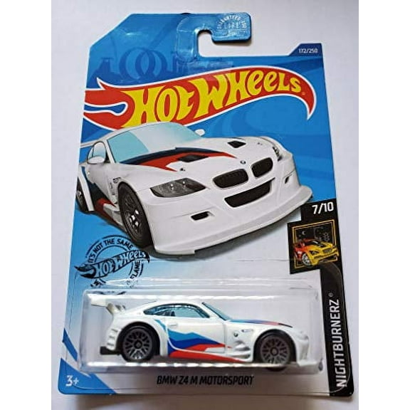 Hot Wheels BMW Z4 M Motorsport (White) 2020 Nightburnerz