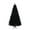 Black | 6FT, variant on 8FT Pre-Lit Black Artificial Christmas Tree with 550 Warm White LEDs, 8 Lighting Modes, Remote Control, Perfect for Holiday Décor