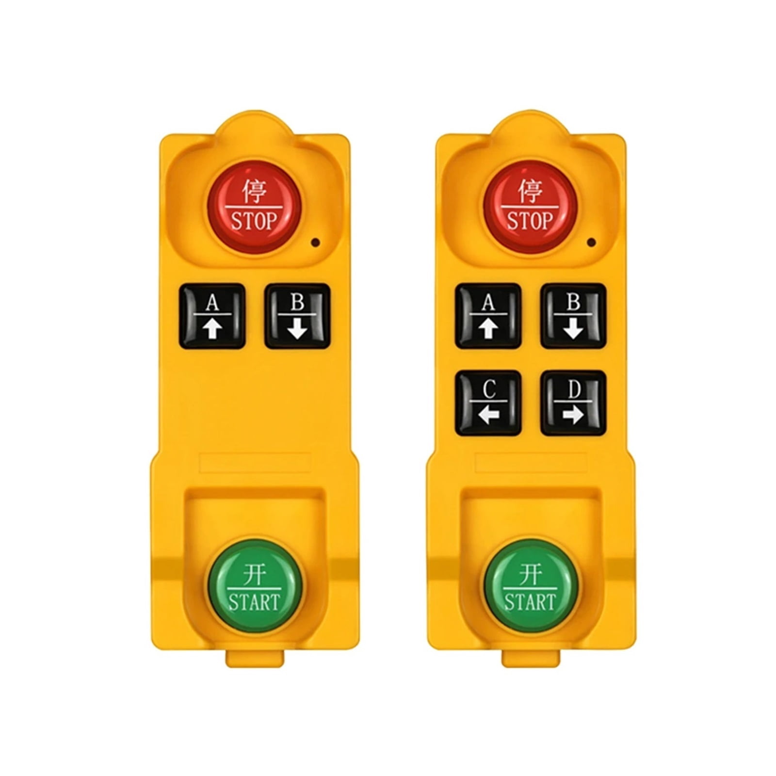 Industrial Wireless Remote Controller 433.92 Hoist Crane Control 2/4 Buttons Crane Industrial Radio Controller Long Distance ,High Quality Transmitter