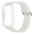 thumbnail image 2 of Silicone Watch Strap Ban,with Protective Bumper Case Accessory Fit Adjustable Soft Smart Replacement Straps For Mi Band 7 Pro, 2 of 8