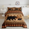 thumbnail image 2 of Castle Fairy Teens Safari Bears Twin Comforter Sets,Tribal Aztec Bedding Set, 2 of 8