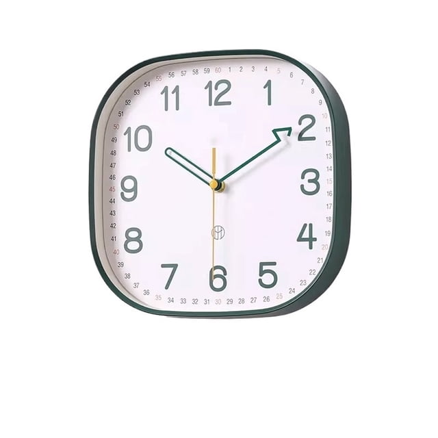 Simple Wall Clock, Silent Home Wall Mounted Quartz Creative Wall Mounted Watch, Suitable for Living Room, Study, Bedroom, Office.