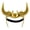 Two Horns, variant on Superhero Helmet Horns Helmet Crown Movie Halloween Cosplay Costume Accessories for Adults