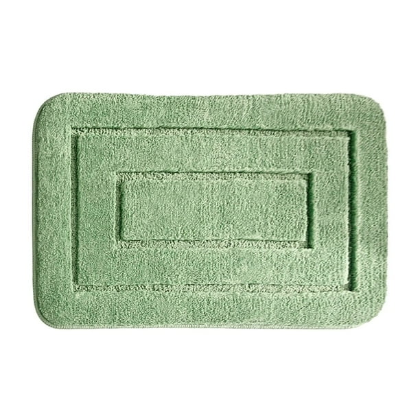 Yhmxh Alfombrillas de baño para baño Alfombra de baño Alfombra de baño antideslizante, absorbente, para entrada, dormitorio Decoración del baño