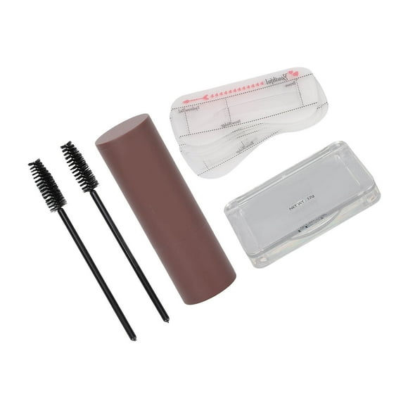 Eyebrow Shaping Kit, Buildable 1 Step Eyebrow Card Eyebrow Stencils Kit Eyebrow Brushes For Perfect Brow For Women