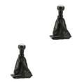 thumbnail image 3 of relayinert Gear Knob Leather Car Gear Lever Automobile Repair Accessory Replacement for 307/206/406 2Set, 3 of 6