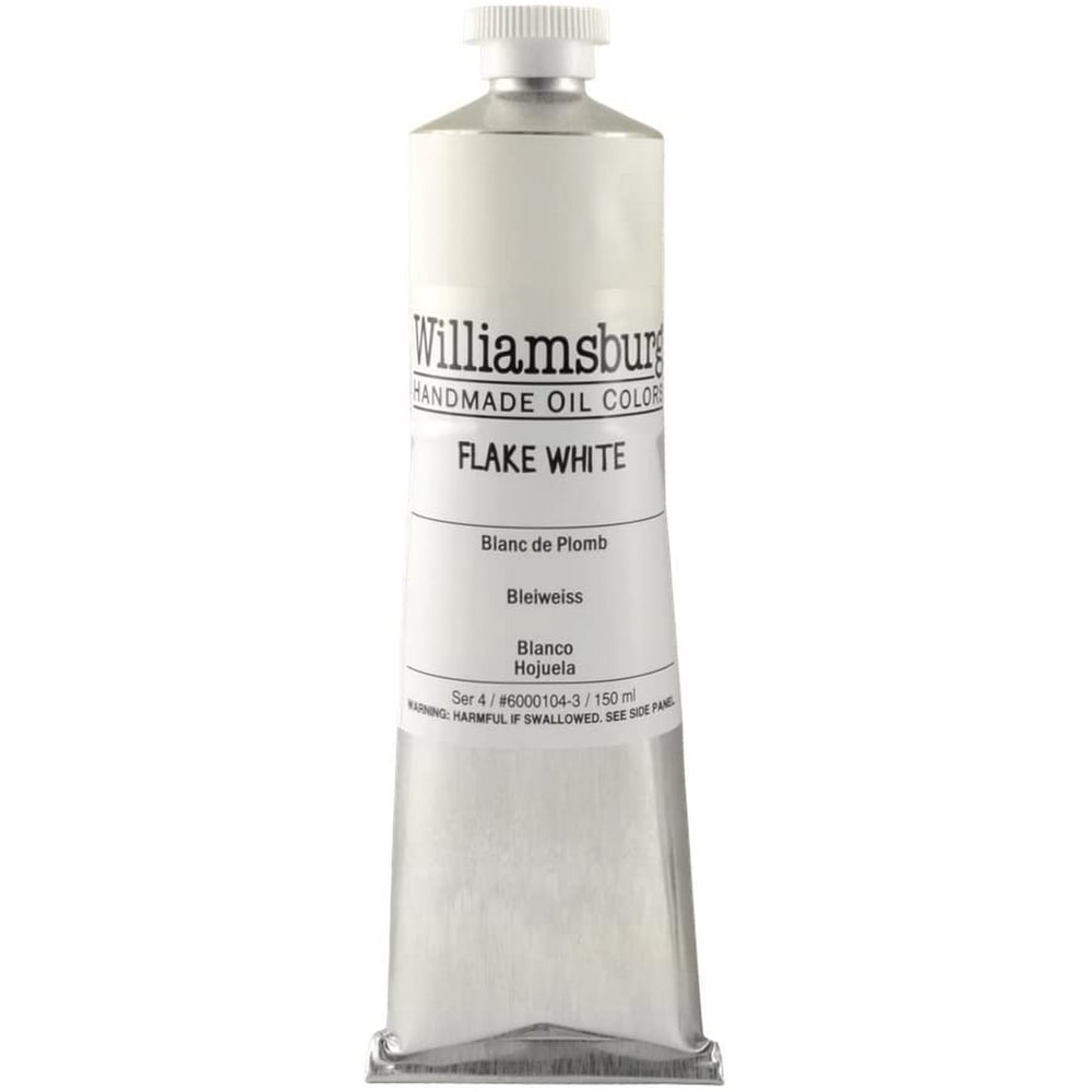 Williamsburg Handmade Oil Paint 150 ml Flake White (LeadBased