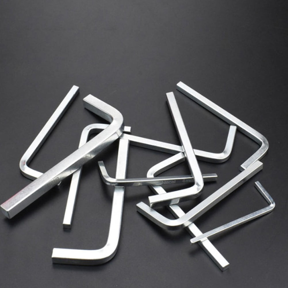 Wodtesl 7Pcs L Shape Square Head Wrench Square Key 4 Point Wrench Screwdriver Set 3-10mm For Hand Tools Wrenches In Stock Wholesale