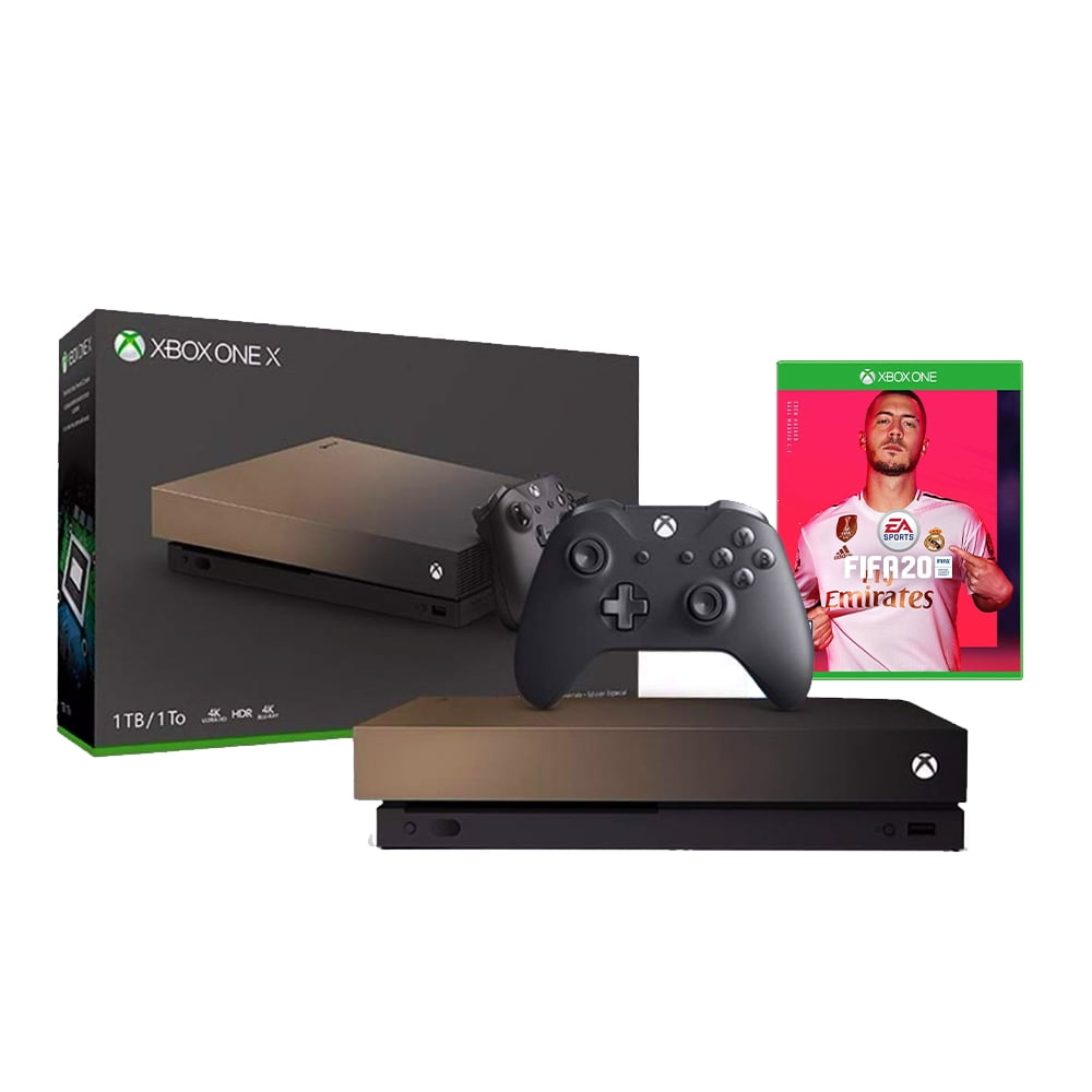 xbox one x with fifa 20 bundle