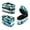 Square Geometric Patterns, variant on HELLHERO Christmas Tree Iron Holder Bag Dustproof Portable Travel Iron Organizer Travel Carrying Case, Case Only
