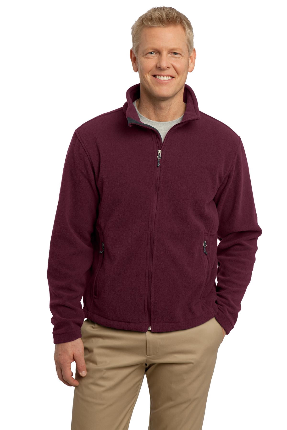 Tall Value Fleece Jacket-2XLT (Maroon 
