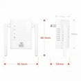 thumbnail image 7 of Forzero WiFi Range Extender - 750Mbps Router Wifi Booster 2.4 & 5GHz Dual Band WiFi Extender with Ethernet Port Simple Setup(White), 7 of 7