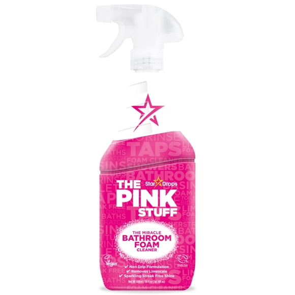 Limpiador en espuma para baño Stardrops The Pink Stuff 888 ml