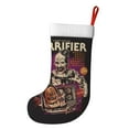 thumbnail image 2 of Terrifier Christmas Stocking Xmas Decorative Sock Double-Sided Print Hanging Gift Sock For Party & Tree Decoration 1pcs, 2 of 8