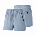 thumbnail image 6 of hotojiny Men's 5 Inch Athletic Gym Shorts Breathable Quick Dry Workout Running Shorts Activewear with Zipper Pockets XS-3XL, 6 of 7