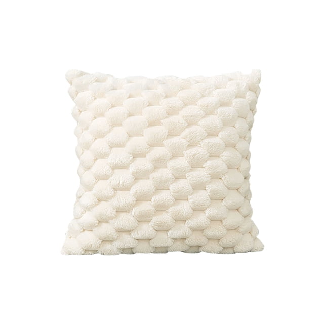 Almohadas de Color Sólido de Terciopelo de Copo de Nieve de Tejido de Almohadas de Apoyo Lumbar, Sofás de Oficina, Almohadas de Apoyo Lumbar, Almohadas de Apoyo Al Lado de la Cama, Cojines