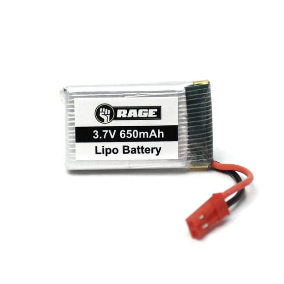 Rage RC 4054 1S 3.7V 650mAh Lipo Battery for Stinger 240