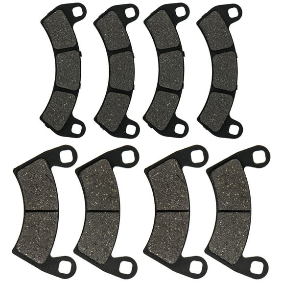 Niche Brake Pad Set for Polaris RZR XP Turbo S 4 2205949 2206231 Semi-Metallic MK1012643
