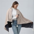 thumbnail image 4 of USB Heated Shawl Constant Temperature Warm Scarf Cape Wearable Heating Blanket For & Home, 4 of 4