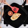 thumbnail image 4 of 2pcs Non-stick Kitchen Cookware with Wooden Handle - BPA Free Heat Resistant Kitchen Gadgets ToolsGrey + Cherry Red, 4 of 5