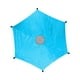 thumbnail image 3 of Cubierta de sombra para trampolín, solo protección solar para trampolín de 6 postes, resistente al desgarro, color azul 2.44m, 3 of 9