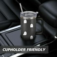 thumbnail image 7 of Happy Halloween Ghost Tumbler with Handle and Straws 40 oz Insulated Halloween Travel Cup Birthday Present for Women Girls Daughter Mom Gifts for Him/Her Water Bottle, 7 of 7