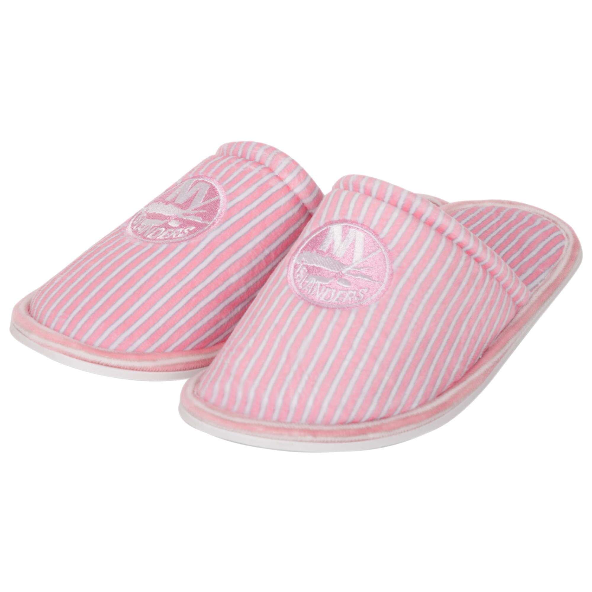 New York Islanders Women's Slide Slipper - Pink New York Islanders Women's Slide Slipper - Pink