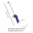 thumbnail image 2 of TIELUTT High Performance Compressed Air Compressed Air Blow For Quick Coupling Compressed Air Water Hose 50 Ft Mats Watering System Irrigation Sprinklers Water Sprinkler Kids Moving Sprinklers for Ya, 2 of 7