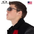 thumbnail image 6 of Oakley OO4142 Ejector Rectangle Shaped Non-Polarized Sunglasses for Men - Includes Official Eyewear Kit - Satin Black Frame with Prizm Black Lens, 6 of 6
