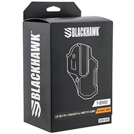 Blackhawk T-Series L2C OWB Holster - Colt 1911 - Black