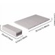 thumbnail image 5 of Alfombrilla De Secado De Silicona, Escurridor De Fregadero Flexible, Almohadilla De Secado Plegable, Estante De Secado Rápido Para Utensilios De Cocina Para Organización De Encimera, Color Blanco, 5 of 7