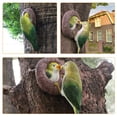 thumbnail image 5 of Hanging Bird Pendant Resin Feed Bird Statue Adorable Animal Figure Courtyard Tree Hanging Bird Figurine, 5 of 6