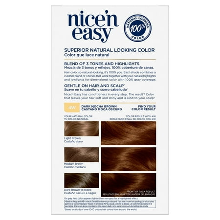 (Buy 2 and Save 30%) Clairol Nice N Easy Dark Mocha Brown