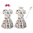 thumbnail image 2 of Disney Mickey Minnie Mouse 3D impreso princesa vestido lindo dibujos animados bebé cumpleaños fiesta ropa niños clásico niñas verano Dress9-10T (Tag150) Gao Jinjia LED, 2 of 2