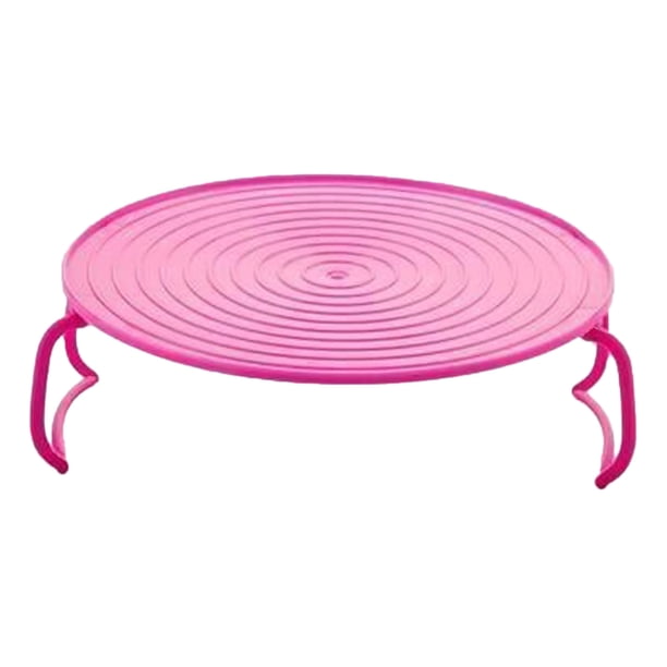Precio sorpresa!Estante de almacenamiento de cocina, bandeja para cocinar al vapor, bandeja de plástico multiusos para cocinar en microondas