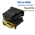 thumbnail image 6 of DVI Male To HDTV Female Adapter 1080p Full Resolution Digital Video Converter For PC Laptop Monitor TV Projectors, 6 of 7