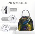 thumbnail image 4 of Fotbe Cute Blue Frog Bolsa de Almuerzo con Estampado, Lonchera Aislada, Contenedor de Comida Reutilizable Tipo Cooler a Prueba de Fugas, 4 of 6