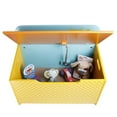 thumbnail image 6 of Labebe Wooden Children Furniture 2-in-1 Toy Box & Bench Chair, Perfect for Toy Storage, Organizing Baby Toys, Nursery, Kids Toys, Baby Clothing, Lovely Birthday Gift - Yellow Owl, 6 of 8