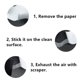 thumbnail image 4 of BEMS-Juego de pegatinas antideslizantes para baño, onduladas, 25 piezas, 4 of 5