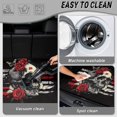 thumbnail image 5 of HUISEFOR Rose Skull Car Trunk Mat 29" x 39" Non-Slip Anti-Scratch All Weather Trunk Protection Cargo Liner, Waterproof, Full Protection, Easy Installation, for Car SUV Sedan Auto, 5 of 7