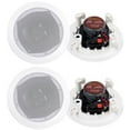 thumbnail image 1 of 4) New PYLE PRO PDIC61RD 6.5'' White 400W 2-Way In-Ceiling/Wall Speakers System, 1 of 6