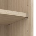 thumbnail image 5 of Hustle 2 Person Desk with Low Storage Cabinet in White/Elm - Engineered Wood, 5 of 9