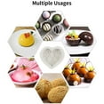 thumbnail image 5 of Yannianjz under $5 Rose Heart Mold, Rose Heart Shaped Baking Mold,Silicone Chocolate Mousse Cake Pan,Valentines Day Dessert Mold,Oven Safe Non Stick Cake Pan,Romantic Holiday Baking Kit, 5 of 8