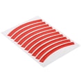 thumbnail image 3 of Yeacher 10pcs Adhesive Reflective Tape Cycling Safety Warning Sticker Bike Reflector Tape Strip for Car Bicycle Motorcycle Scooter Wheel Rim Decoration, 3 of 7