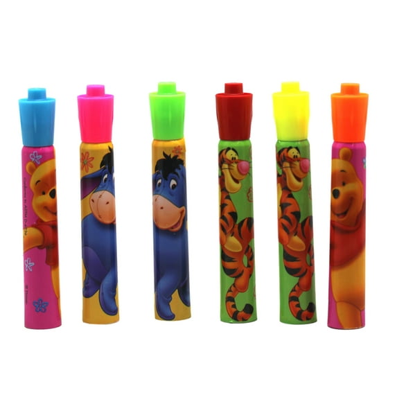 Winnie the Pooh Assorted Color/Character Scented Marker Set (6 Markers)