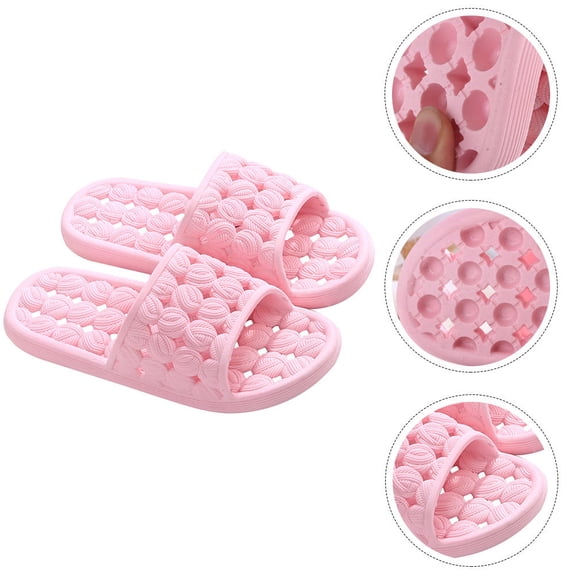 Masteelf  Massage Slippers Easy to Take off Sandals Comfortable