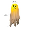 thumbnail image 3 of Fiudx Farol Fantasma de Halloween, Luz de Calabaza Luminosa, Decoración Exterior Espeluznante, Diseño Colgante Versátil, Uso Interior y Exterior, Perfecto para Centros Comerciales, Escuelas, Patios,, 3 of 6