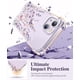 thumbnail image 4 of Funda de teléfono GVIEWIN para iPhone 14 6.1 Floral con protector, 4 of 7