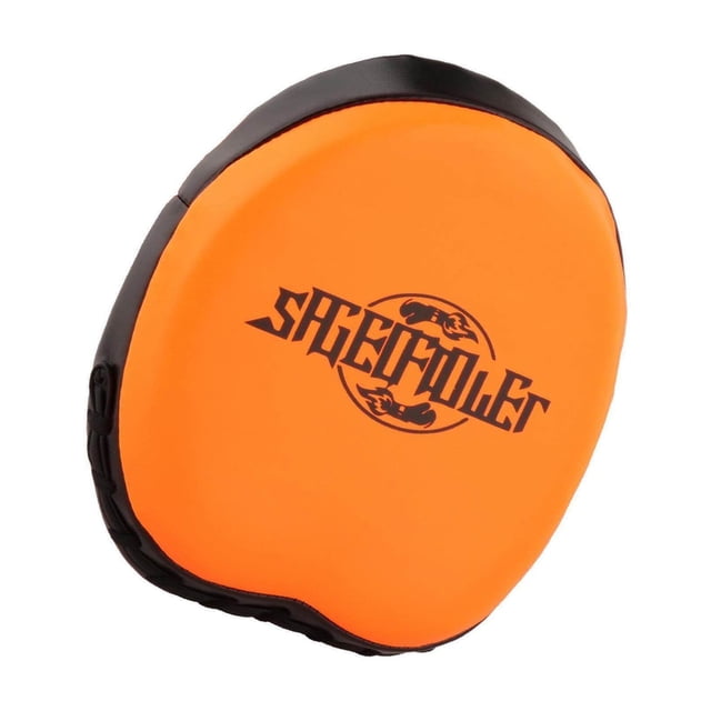 Xingzhi Boxing Punching MMA Mitts PU Leather Hand Target for Thai Kick Karate Orange